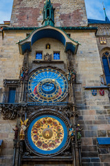 Horloge astronomique et Tour de l'hôtel de ville de Prague