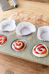 シナモンロールの作り方