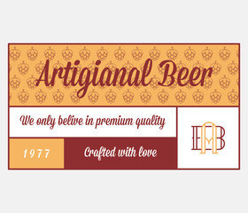 Beer crafted with pure love
