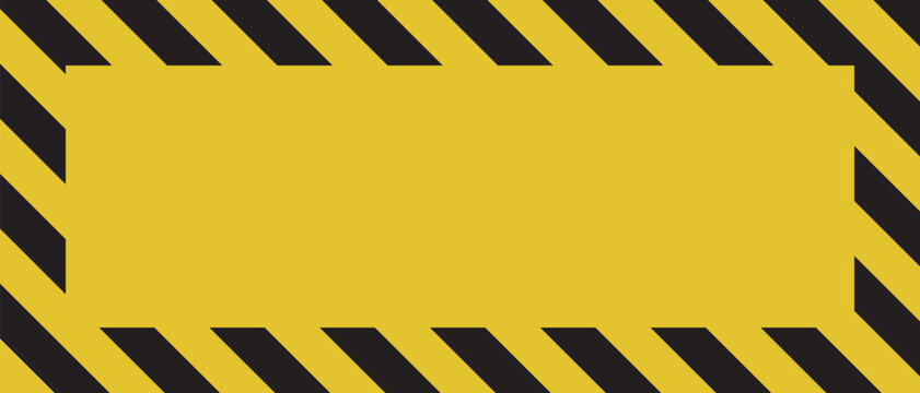 Warnschild Gelb Schwarz 