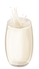 lait, lait de coco, lait de soja,  en verre, boire, blanc, aliment, sain, exploitation laitière, boisson, liquide, frais, naturel, 