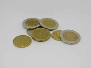 euro coins 