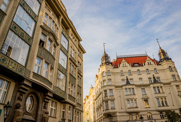 Obraz premium Dans les rues de Prague