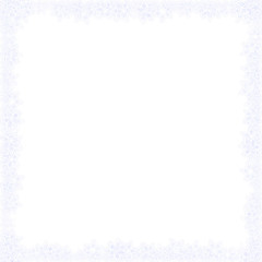 Christmas Snowflakes Frame