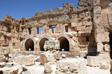 Baalbek City Wall Ruins, Lebanon