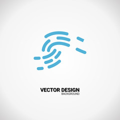 Modern business icon. Geometric emblem. Abstract trandy vector and logo design