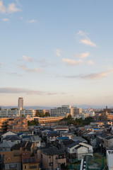 Fototapeta na wymiar 吹田　都市風景