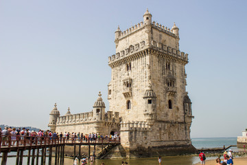 Torre de Belem/Belem Tower, Lisboa, Portugal, in august 2018