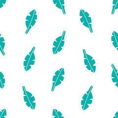 leaf seamless pattern vector