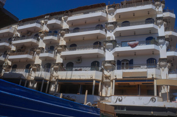 Exterior View of building against blue sky