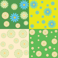 Seamless pattern flowers