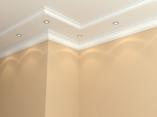 Ceiling cornice. © psycoma