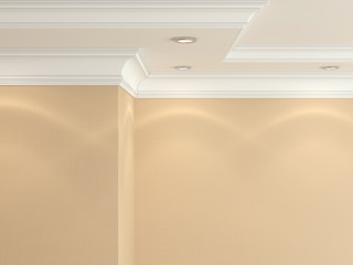 Ceiling cornice. © psycoma