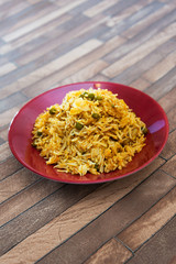 Handmade Indian curry chicken rice