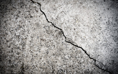 Fototapeta premium Crack concrete floor texture