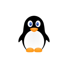 Fototapeta premium penguin icon vector illustration eps10.