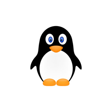 penguin icon vector illustration eps10.