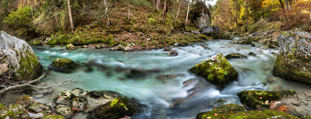 Schlucht der Loisach bei Garmisch-Partenkirchen