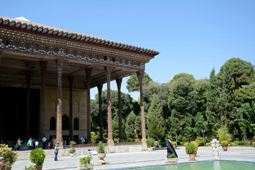 Obraz premium ChehelSotoun Palace, Isfahan, Iran