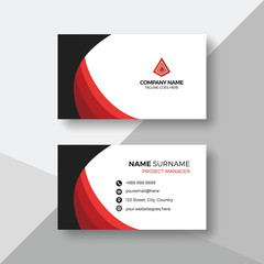 Professional business card design template