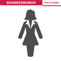 Businesswoman Icon