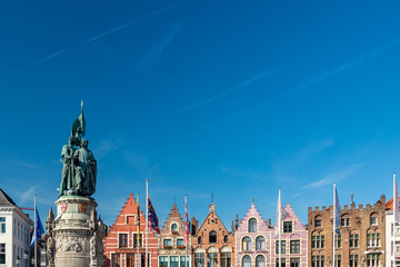 Fototapeta premium The Markt of Bruges, Belgium