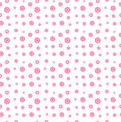 seamless background. pattern with stylized flowers. 