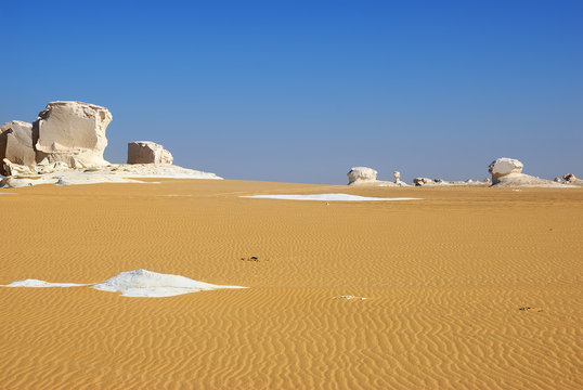 White desert Sahara Egypt