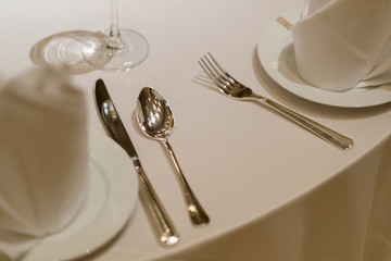 wedding table setting