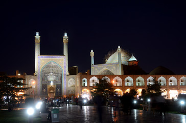 Fototapeta na wymiar Imam (Sultan) Mosque, Isfahan, Iran