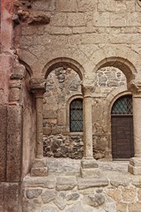 Fototapeta na wymiar San Martino al Cimino, borgo medievale in Italia