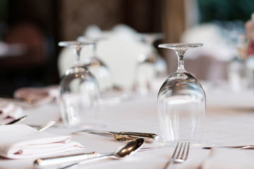 wedding table setting