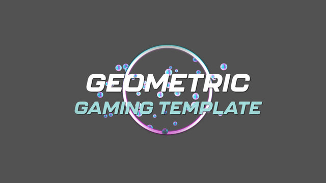 Geometric Gaming Lower Thirds