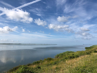 Obraz premium The IJsselmeer in Friesland