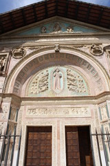 Fototapeta na wymiar Picture of San Bernardino Church Perugia Italy