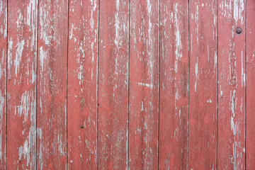 Holz Tisch Balken Vintage rot