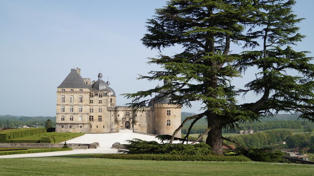 Ch&acirc;teau de Hautefort en Dordogne