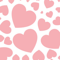 beautiful pattern hearts isolated icon