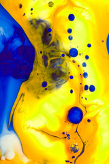 abstract background of paints, colored modern art of drawing