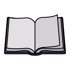 text book isolated icon