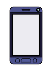 smartphone device isolated icon