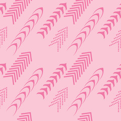 Fototapeta na wymiar abstract seamless pattern with arrows