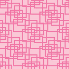 Geometric seamless pattern. Square