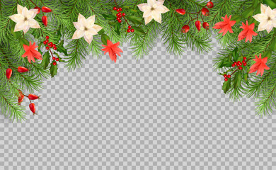 Christmas tree branches
