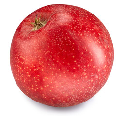 Red apple isolated on white