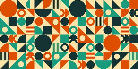 Mid Century Abstract Background