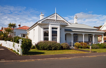 Fototapeta na wymiar Beautiful house in Auckland, New Zealand.