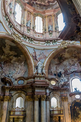 Fototapeta na wymiar Église Saint-Nicolas de Malá Strana à Prague
