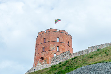 Gediminas' Tower in Vilnius, Lithuania.