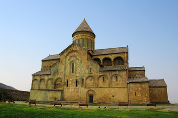 Fototapeta na wymiar Swetizchoweli-Kathedrale-Georgien